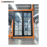 Warren 5ft Aluminium Internal French Doors With Black Glass Double Doors Interior